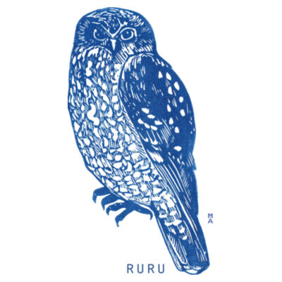 Ruru - AS Colour Youth Staple Tee  Design