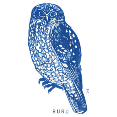 Ruru - AS Colour Kids Staple Tee Design